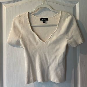 Express sweetheart top